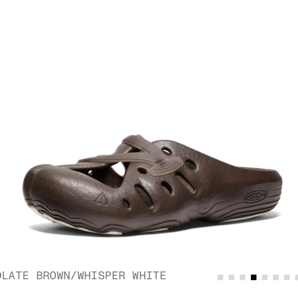 Keen Chocolate Brown Slide Sandals
